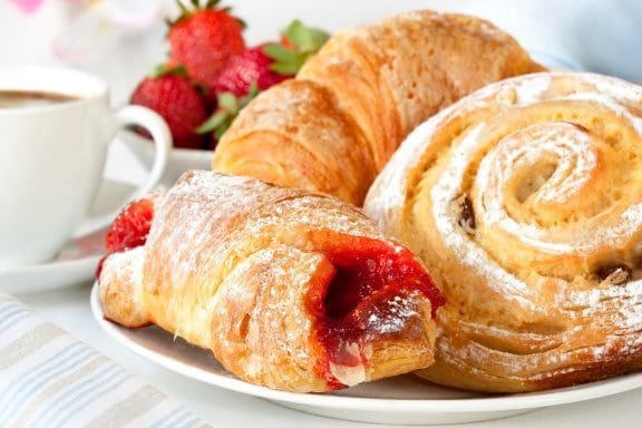 colazione continentale senza glutine