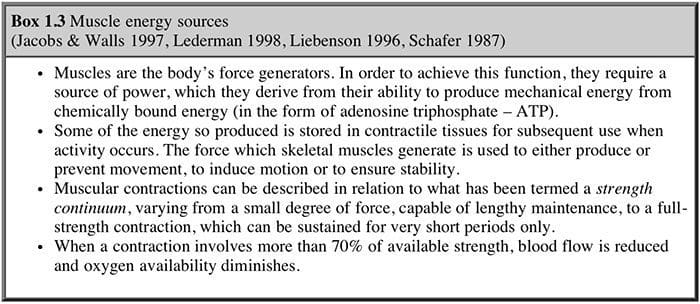 tecniche di energia muscolare