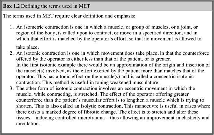 muscle energy techniques