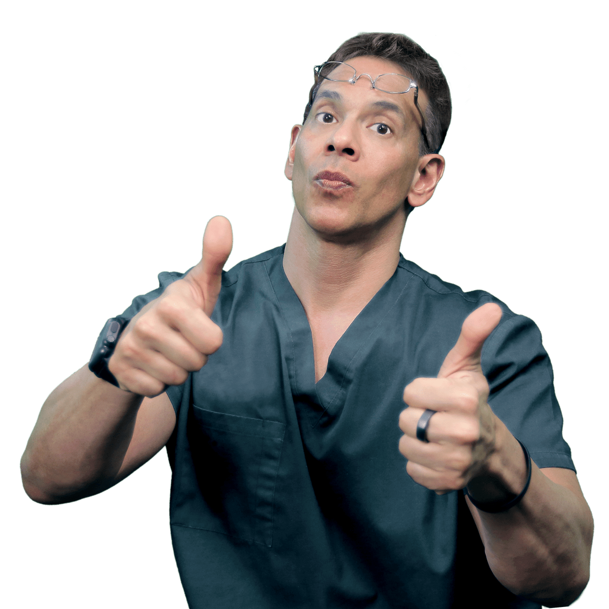 Dr. Jimenez Thumbs Up
