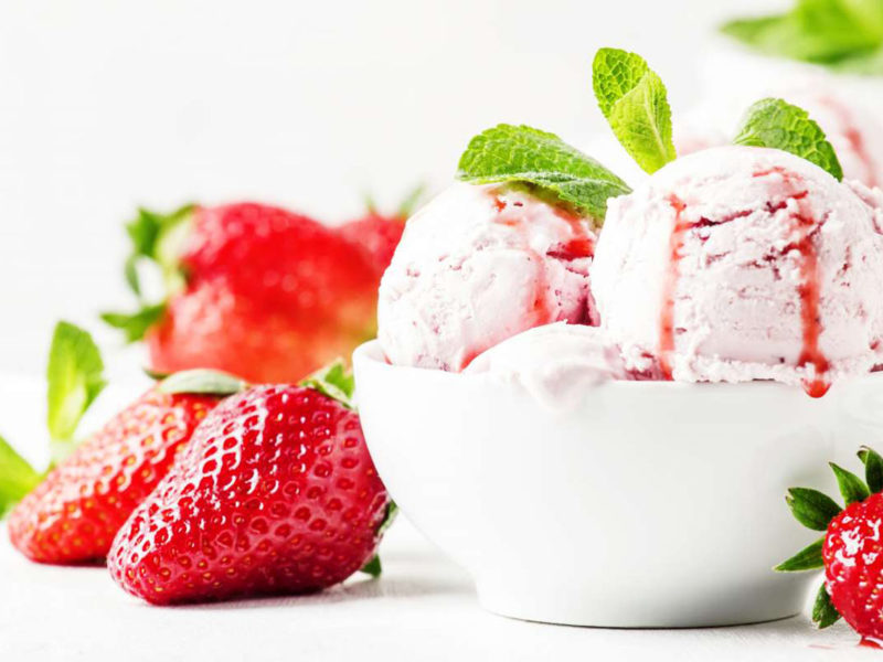 Fruity Frozen Yogurt