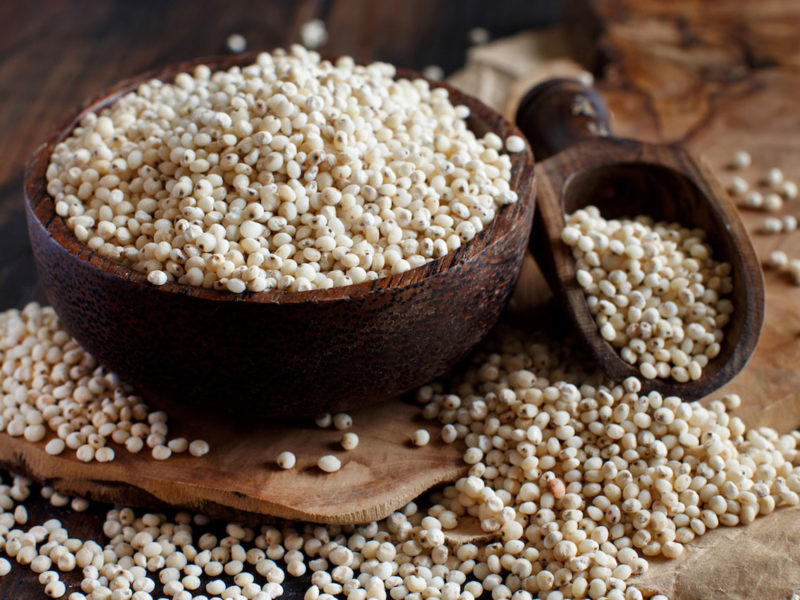 Asparagus & Mushroom Sorghum Risotto