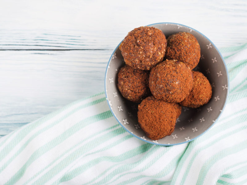 Chocolate Protein Bites